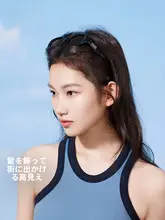 Camel レトロカラーのキャットアイサングラス【紫外線対策・偏光レンズ・女性用】