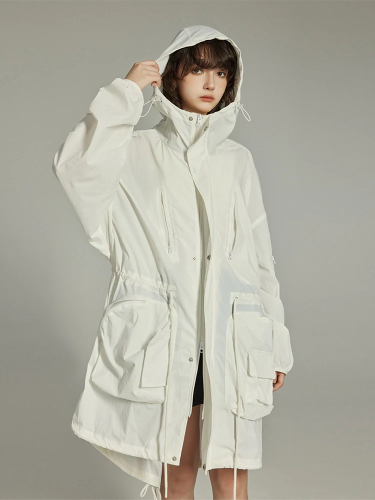 機能性UVカット涼感コート：気温15度から20度までどのように着用するか