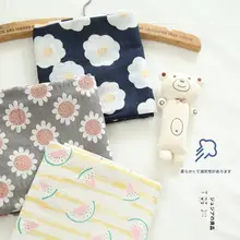 極上の柔らかさのコットン混生地【カートゥーンデザイン・衣服やスカート、漢服などに最適】