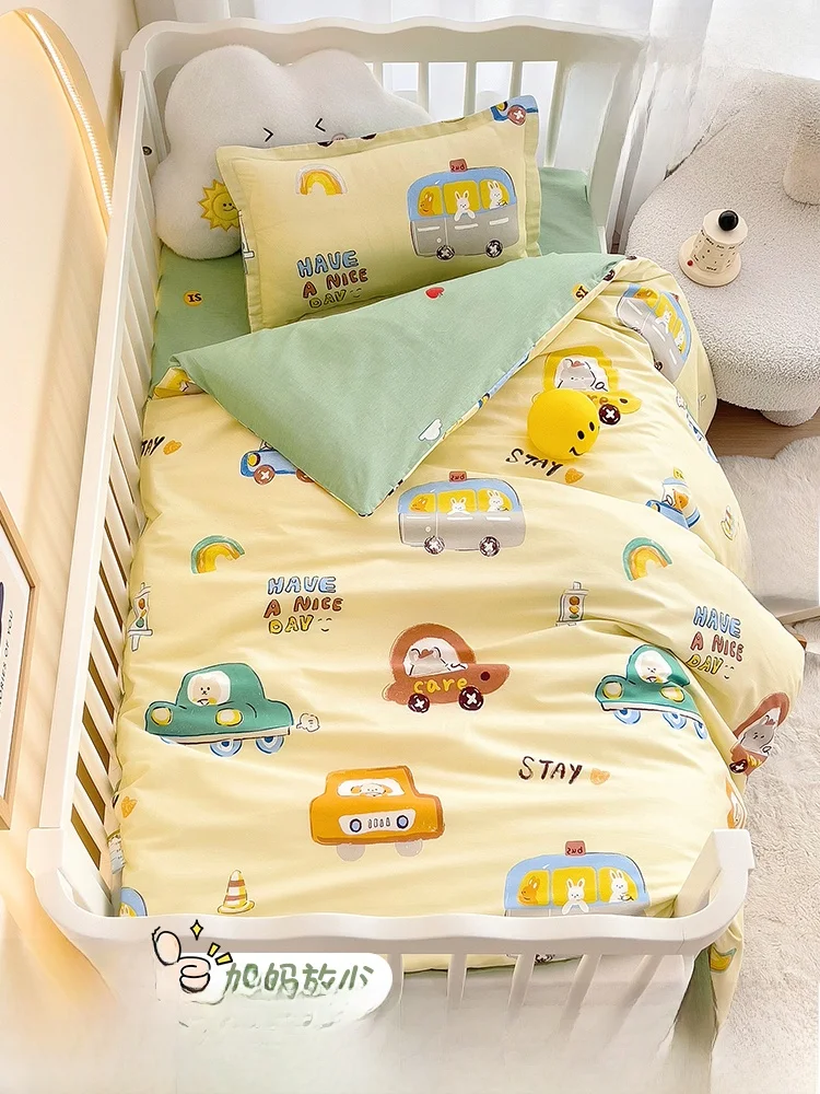 横向で寝る赤ちゃんにぴったりの寝具は？親が選ぶべき「全棉製幼児用寝具セット」の本当の魅力