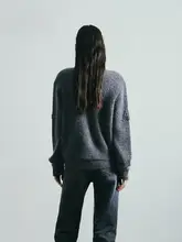 MOCOニットカーディガン【手作りビーズ・ドット装飾・マット仕上げ】