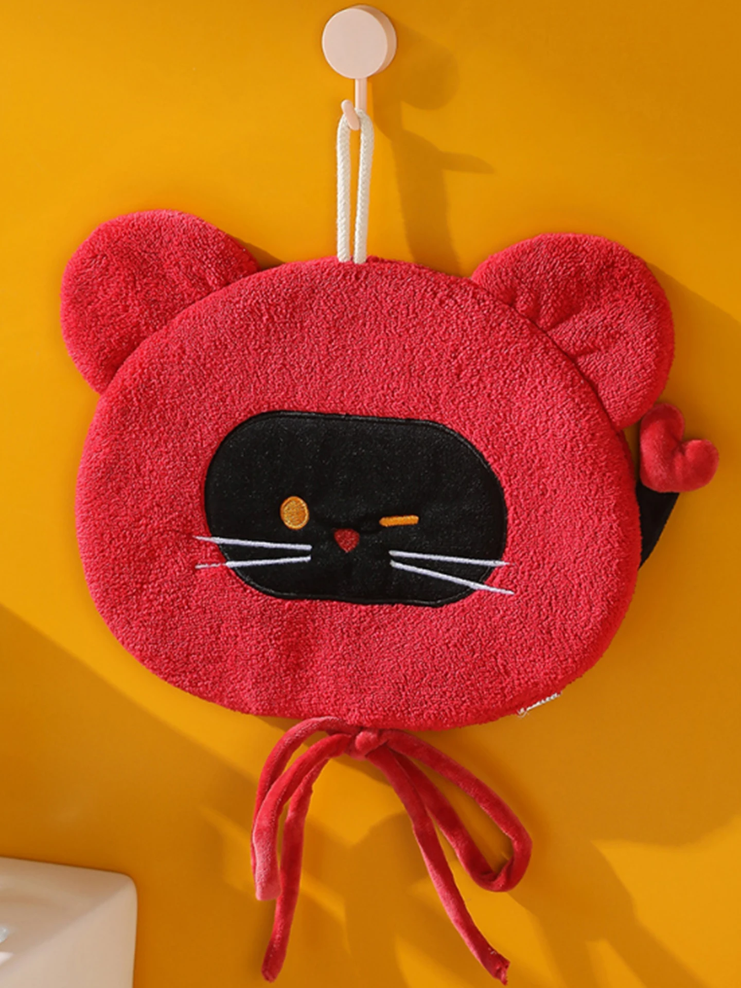 かわいい猫デザインのマルチタオル：キッチンとバスルームでの実用性とデザインのバランス