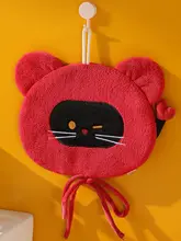 かわいい猫デザインのマルチタオル【キッチン＆バスルーム用】