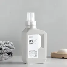 容量大のプラスチック製ボトル【家庭用・洗剤・柔軟剤・シャンプー・洗濯液用・詰替えボトル】