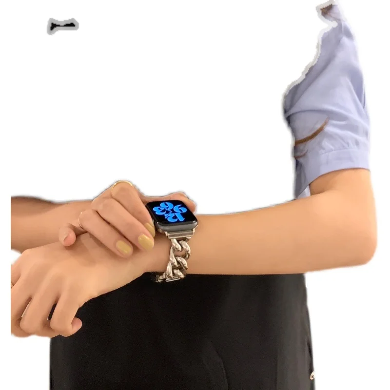 立体チェーンデザイン シルバー金属製 Apple Watch用バンド：vague watchとは何かを解説