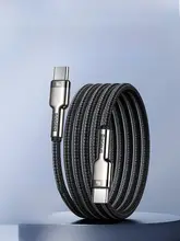 Baseus製 USB-C充電ケーブル【iPhone 15 Pro Max対応・PD100W急速充電・ノートパソコン・タブレット・車載用】