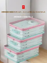 便利な衣類収納バッグ【防塵・メッシュ・持ち手付き・整理ボックス】