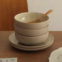 北欧風シンプルデザインのおしゃれな棕色プレート【朝食・ステーキ・デザート・サラダボウル】（セットアップ対応）