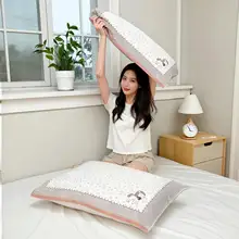 枕タオル ガーゼ 綿100% 厚手 大きめ 吸水性 オールシーズン 2枚セット