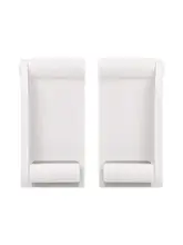 シンプルな磁石付きキッチンペーパーホルダー【穴あけ不要・壁掛けタイプ・保鮮膜収納対応】