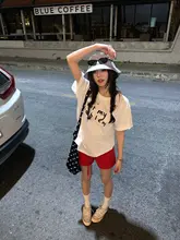 ウエストリボン付きショートパンツ【ハイウエスト・カジュアル・フィット】（セットアップ対応）