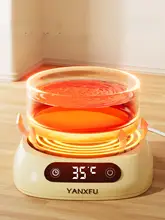 陶製 猫用加熱保温水碗【飲水機・冬用】