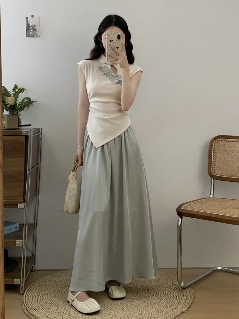 大きいサイズの新中式国風ドレスは、会うときの女性に最適なファッションか？