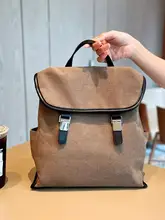 軽量でおしゃれなキャンバス製女性用バックパック【通勤・デザイン性に優れ】