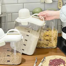 防虫・防潮機能付き 米びつ【食品級・密封タイプ・キッチン用】