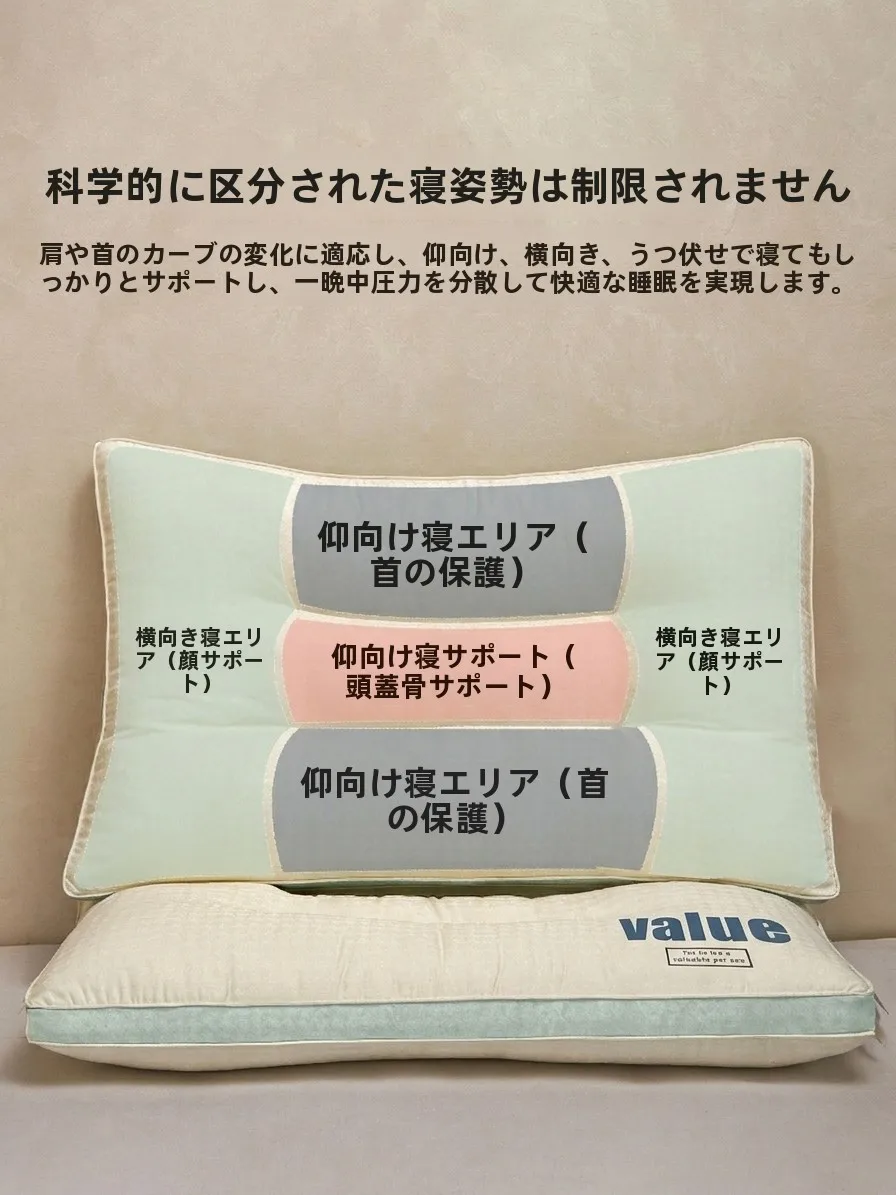 低い枕おすすめ：カモニの低反発首枕がストレートネック予防にどう貢献するか