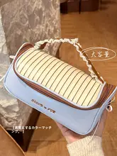 防水化粧バッグ【小型・持ち運び便利・メイクブラシ収納・大容量】