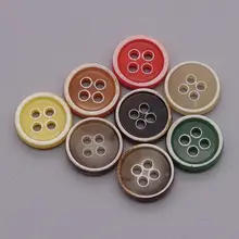 カラフルバーニングエッジ尿素 ボタン ハイエンドシャツカーディガン