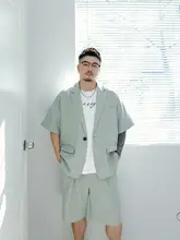 夏用カジュアルジャケット【ビッグサイズ・韓国風・フィット】