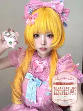 ロングウィッグ【ロリータスタイル・クラシックな水母頭のカール】（セットアップ対応）