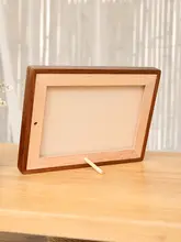 結婚証明書用のクリエイティブな木製フォトフレーム【新婚祝い・カップル向け】