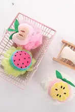 キッズ用可愛い入浴ボール【カートゥーンフルーツ・動物頭デザイン】