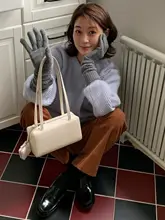 個性的なボストンバッグ【ボウリングスタイル・ショルダー/ハンドバッグ】