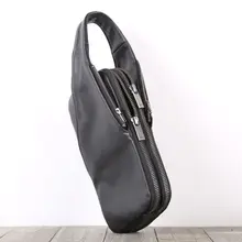 Shenshan Jiuchu メンズ ハンドメイド レザー ハンドバッグ