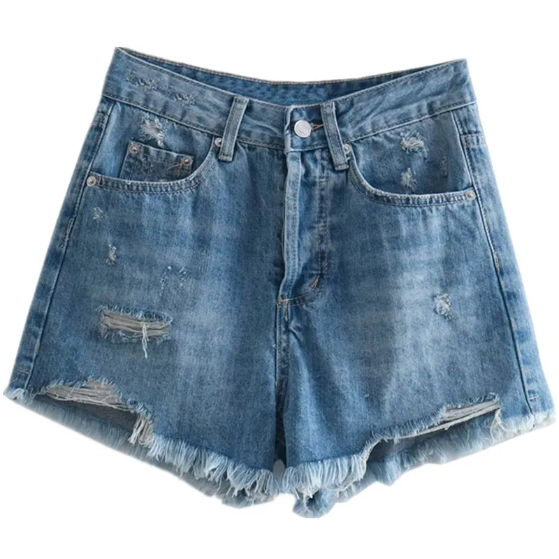 高腰デニムショートパンツ：夏用直筒デザインの実用性とフィット感解析