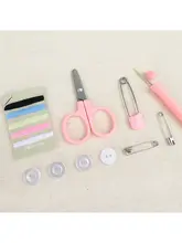かわいいハート型のポータブル裁縫ボックス【DIY・多機能・家庭用】（セットアップ対応）