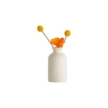 手作り陶器花瓶【インテリア装飾・ドライフラワー・水耕栽培用】