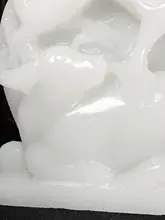 天然玉石の扭転装飾品【白玉の龍・招財・リビングルーム・オフィス用】