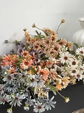 造花 ドライフラワー カモミール デージー シルク アースカラー ヴィンテージ インスタ映え リビング 寝室 インテリア