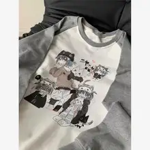 猫デザイン プリント長袖パーカー【グレー・ホワイト・軽やかなカジュアルスタイル】