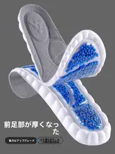 前足部痛み軽減インソール【厚手・クッション性・スポーツ用・超柔軟】