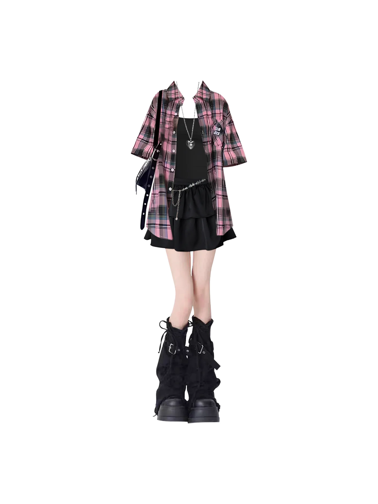 黒いワンピース コーデ 夏：韓式A字ショートスカートスタイルの実用性とシーン別適用