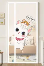 夏用虫除け網戸カーテン【磁石式・ドア用・フレーム用・簡単取り付け】