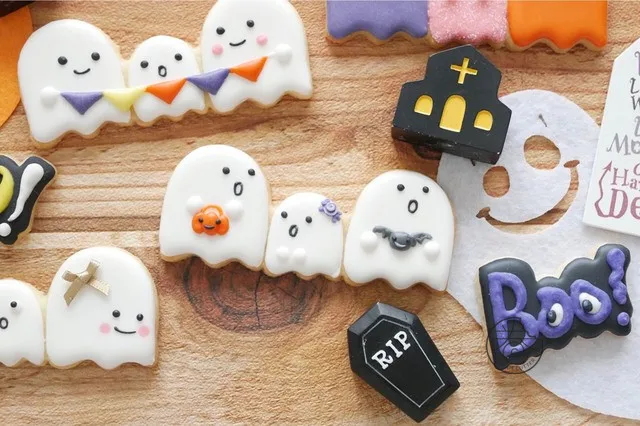 ハロウィン用クッキー型：3Dプリントデザインで楽しめる家庭向けバット・パンプキン・猫・ゴースト型抜き