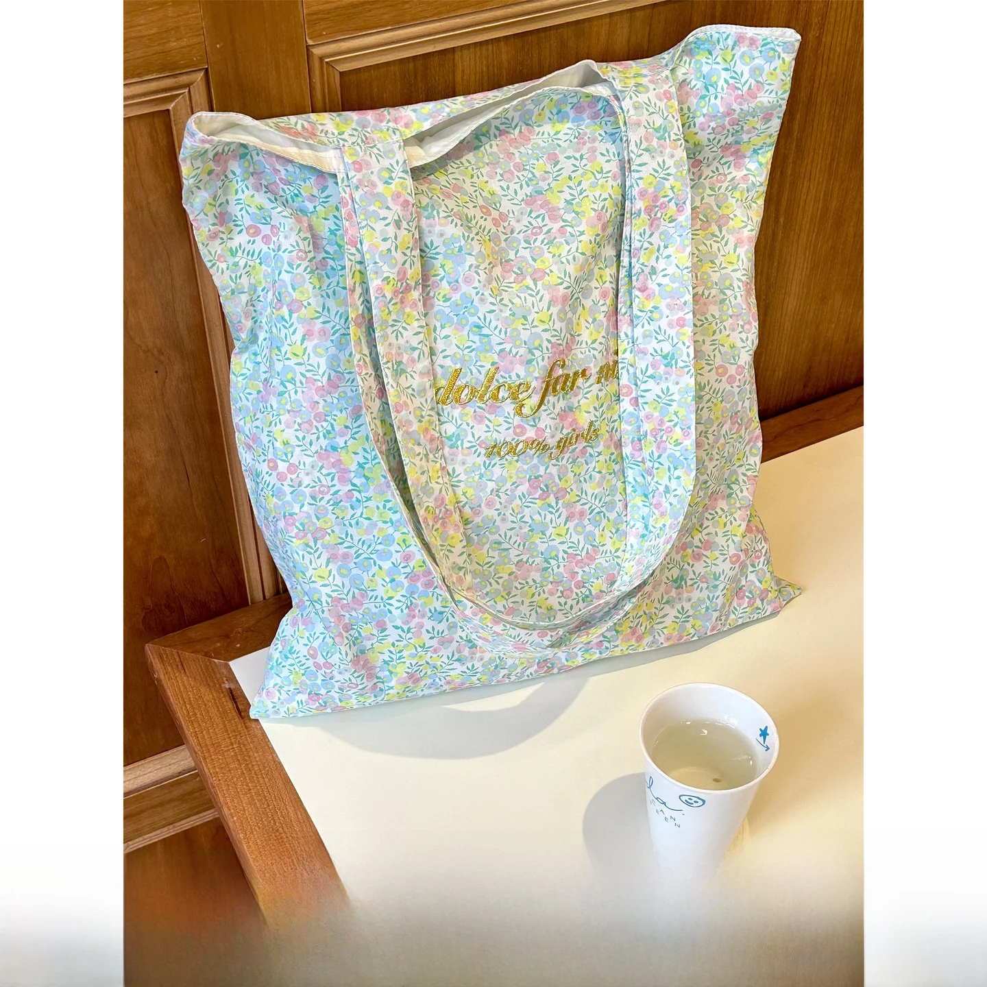 たためるエコバッグ 花柄コットントートバッグ BLEU et ROSE おすすめモデル
