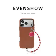 独特なデザインのマグネット式スマホケース【ストラップ付き・iPhone対応・女性向け】