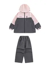 防水・防風の春秋用女の子アウター【極上の柔らかさ・快適なパンツ・お出かけに最適】（セットアップ対応）