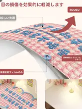 可愛いデザインのパソコンデスクマット【防水・傷防止・ピンク】