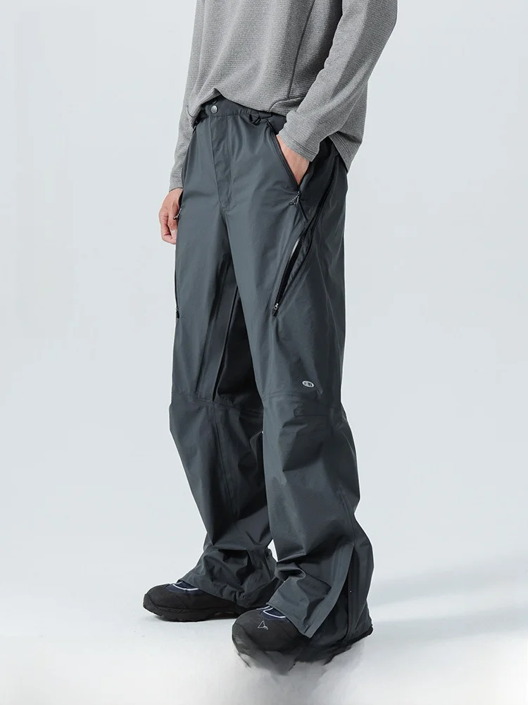 防風防水ハードシェルパンツ：冬用軽装登山での実用性と性能解析