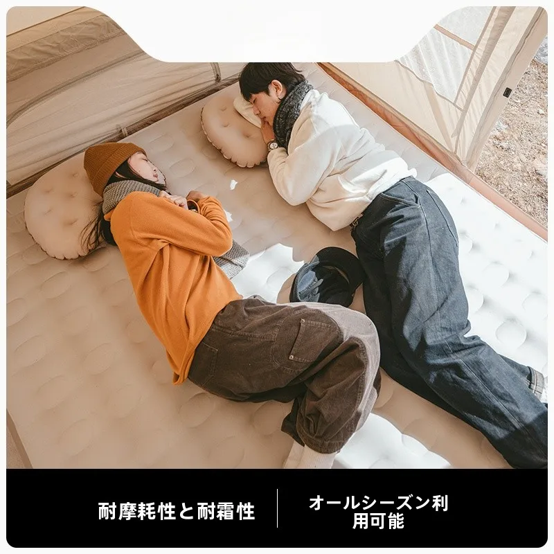 冬キャンプ用自動膨張式マット：寒さ対策と体の保温に最適な軽量アウトドアソリューション