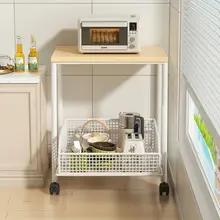 キッチン 電子レンジ 収納棚 引き出し付き