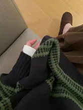 アメリカンビンテージニットセーター【秋冬用・カラーライン入り・女性用・極上の柔らかさ】