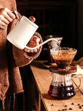 304ステンレス製 コーヒーサーバー【細口・計量機能付き・家庭用】