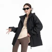 三合一デザインの秋冬用アウトドアジャケット【防風・防水・レディース】（セットアップ対応）
