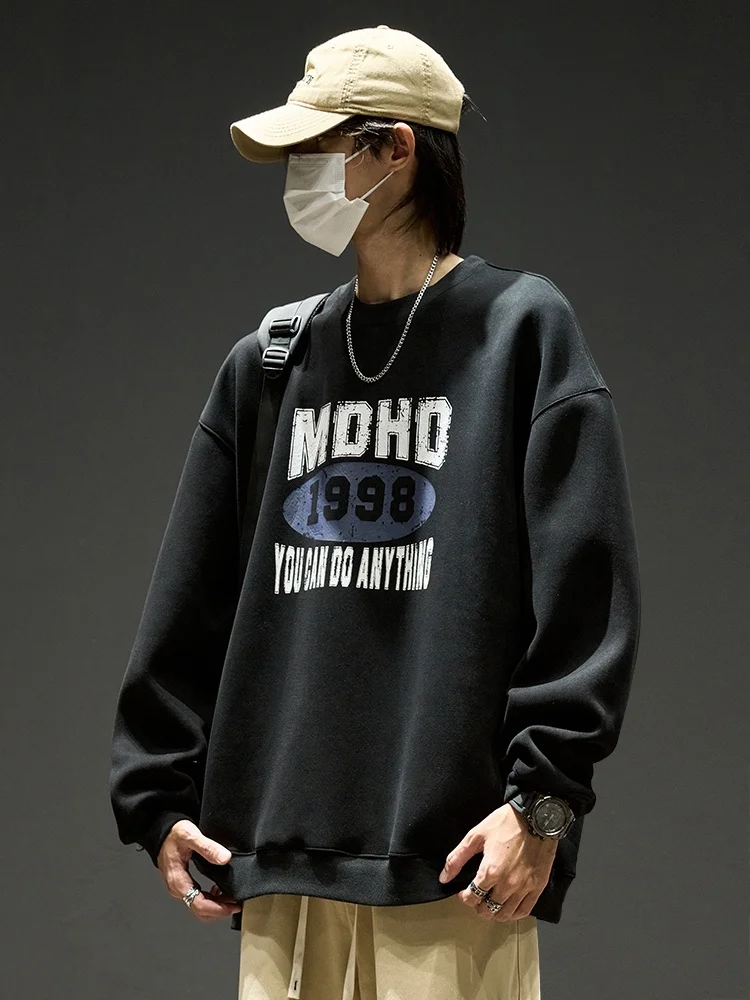春服 メンズ 通勤に不安？アメリカンスタイルのラウンドネックスウェットが解決する