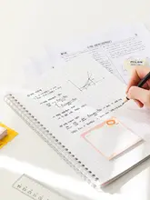 リングノート PPカバー 可愛いキャラクター 罫線 方眼 学生 オフィス 手帳 「romane」